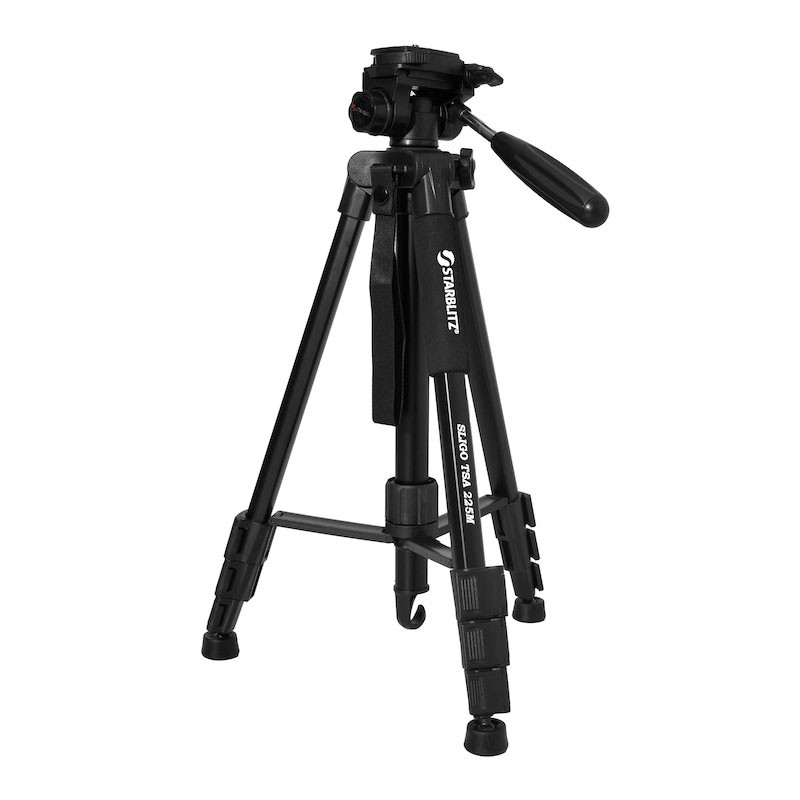 STARBLITZ Trépied SLIGO 162cm tête 3d photo/smartphone et monopode