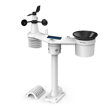 BRESSER Station météo Wifi 7 en 1 - Prévision 4 jours - 7003200