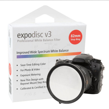 EXPODISC Expoimaging Filtre Balance des blancs Expodisc V3 82mm