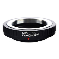 K&F Bague d'adaptation M39 compatible avec Fuji X