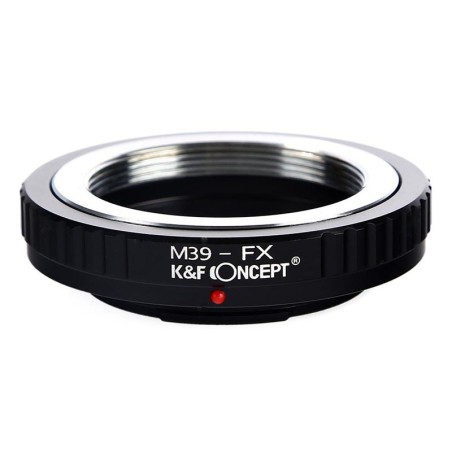 K&F Bague d'adaptation M39 compatible avec Fuji X