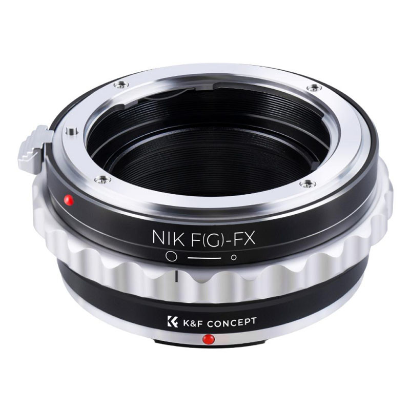 K&F Bague d'adaptation Nikon G/F/AI/AIS/D compatible avec Fuji X
