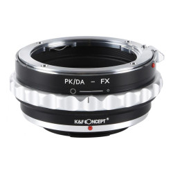 K&F Bague d'adaptation Pentax K/DA compatible avec FX