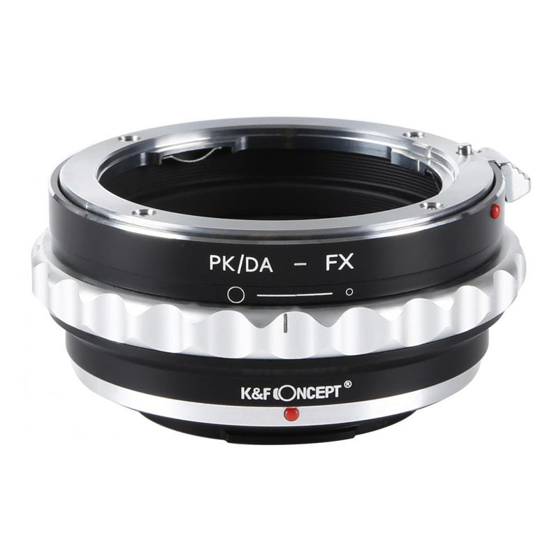 K&F Bague d'adaptation Pentax K/DA compatible avec FX