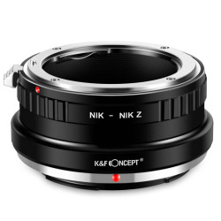 K&F Bague d'adaptation Nikon F compatible avec Nikon Z