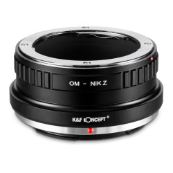 K&F Bague d'adaptation Olympus OM compatible avec Nikon Z