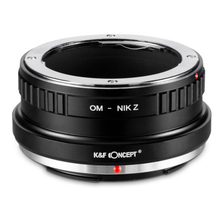 K&F Bague d'adaptation Olympus OM compatible avec Nikon Z