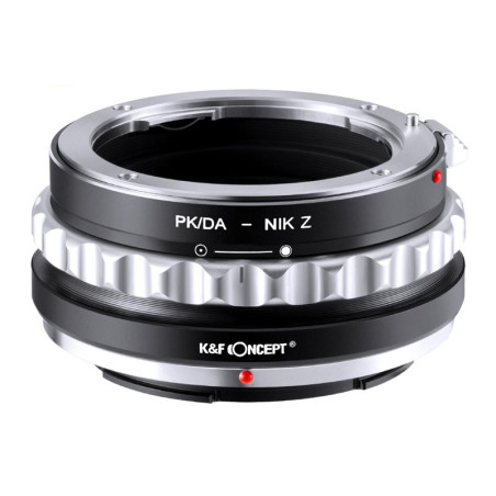 K&F Bague d'adaptation Pentax K/DA compatible avec Nikon Z