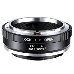 K&F Bague d'adaptation Canon FD & FL 35 mm compatible avec monture L