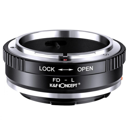 K&F Bague d'adaptation Canon FD & FL 35 mm compatible avec monture L