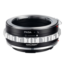 K&F Bague d'adaptation Pentax Pentax K/DA compatible avec monture L