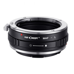 K&F Bague d'adaptation Sony A (Minolta AF) compatible avec monture L