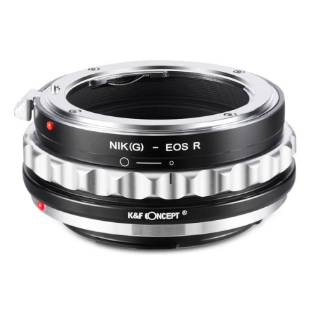 K&F Bague d'adaptation Nikon G compatible avec EOS R