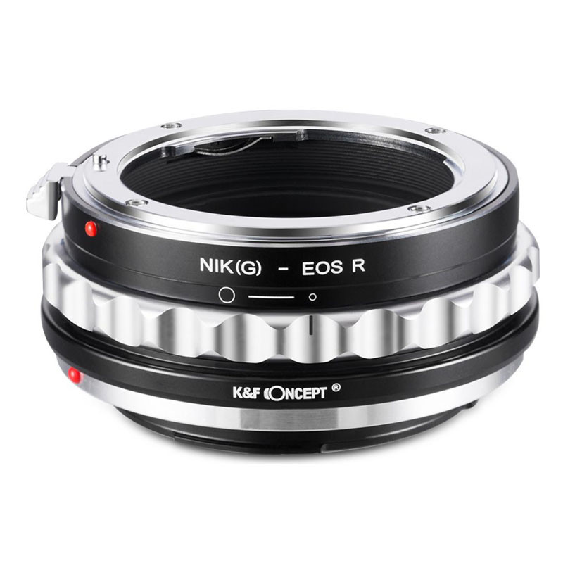 K&F Bague d'adaptation Nikon G compatible avec EOS R