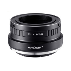 K&F Bague d'adaptation T2 compatible avec EOS R