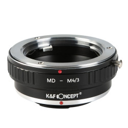 K&F Bague d'adaptation Minolta MD compatible avec M4/3