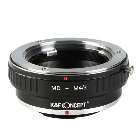K&F Bague d'adaptation Minolta MD compatible avec M4/3