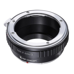 K&F Bague d'adaptation Nikon F compatible avec M4/3