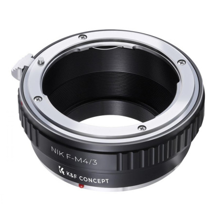 K&F Bague d'adaptation Nikon F compatible avec M4/3