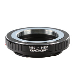 K&F Bague d'adaptation M39 compatible avec NEX SONY E