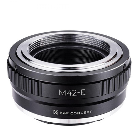 K&F Bague d'adaptation M42 compatible avec NEX SONY E
