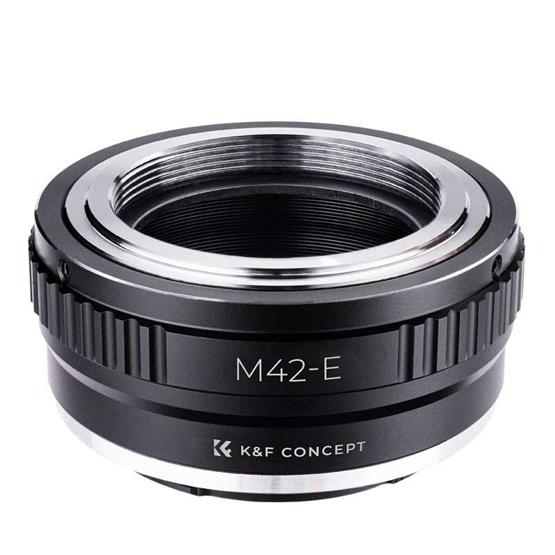 K&F Bague d'adaptation M42 compatible avec NEX SONY E