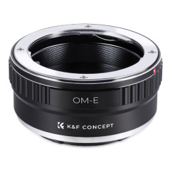K&F Bague d'adaptation OM compatible avec NEX SONY E