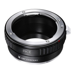 K&F Bague d'adaptation Pentax K compatible avec NEX SONY E