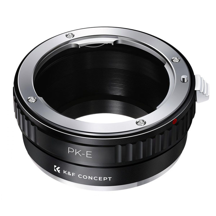 K&F Bague d'adaptation Pentax K compatible avec NEX SONY E