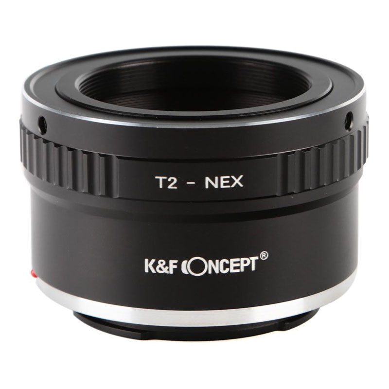 K&F Bague d'adaptation T2 compatible avec NEX SONY E