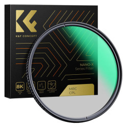 K&amp;F Filtre NANO X CPL 28 Couches series 86mm