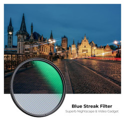 K&F Filtre Nano X Blue Streak 52mm
