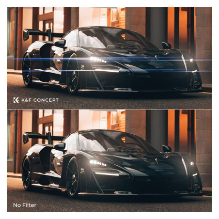 K&F Filtre Nano X Blue Streak 55mm