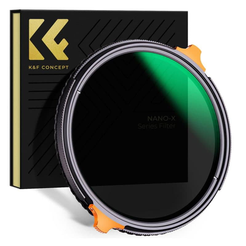 K&F Filtre Nano X CPL+Variable NDX ND4-ND64 67mm
