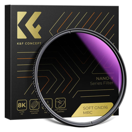 K&F Filtre Nano X GND8 soft Gradué 67mm