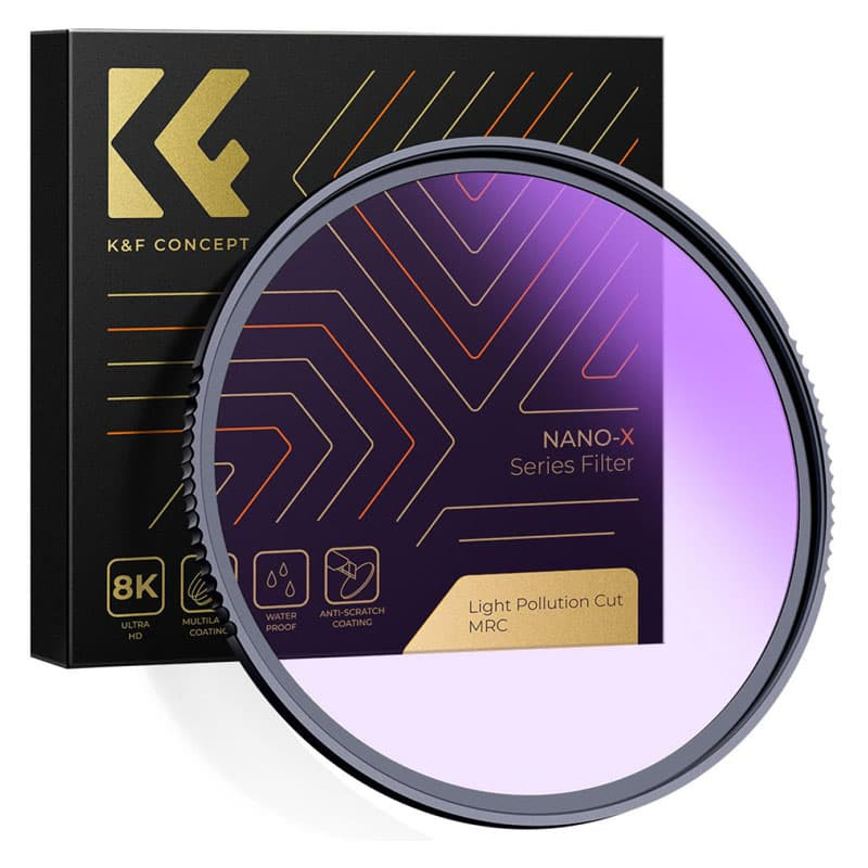 K&F Filtre Nano X natural night light 62mm