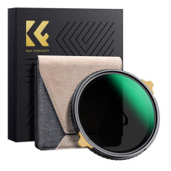 K&amp;F Filtre Nano X Pro Copper Frame 2 in 1 Variable ND2-32+CPL 72mm