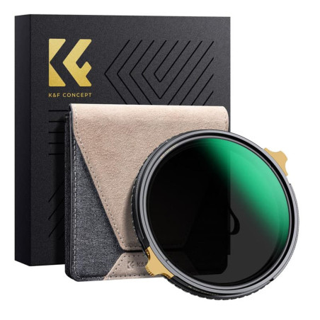 K&F Filtre Nano X Pro Copper Frame 2 in 1 Variable ND2-32+CPL 72mm