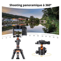 K&F Rotule 360 métal diamètre 25 mm