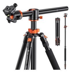 K&F Trepied aluminium vidéo + Rotule 360