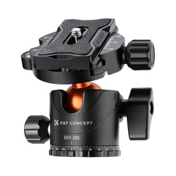 K&F Trepied aluminium vidéo + Rotule 360