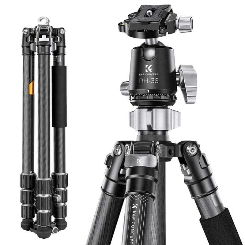 K&F Trepied avec monopode Carbone X284C4 + rotule BH-36