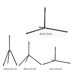 K&F Trepied d'éclairage aluminium