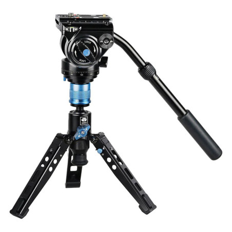 SIRUI Monopode P-325FS Carbone avec support et rotule fluide VH-10