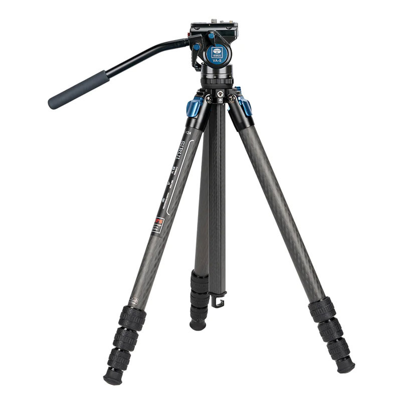 SIRUI Trépied Superb Travler 124 Carbone avec rotule fluide VA-5