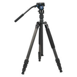 SIRUI Trépied vidéo Traveler 7C Carbone avec rotule fluide VA-5