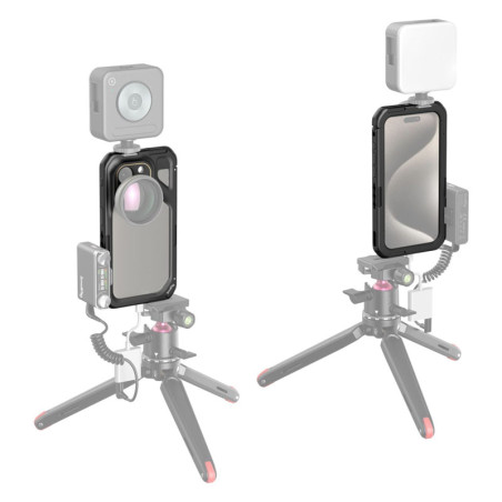 SMALLRIG Cage vidéo mobile pour iPhone 15 Pro Max - 4391