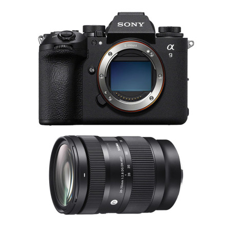 SONY Hybride ALPHA 9 III + Objectif SIGMA 28-70mm f/2.8 DG DN Contemporary Garanti 3 ans