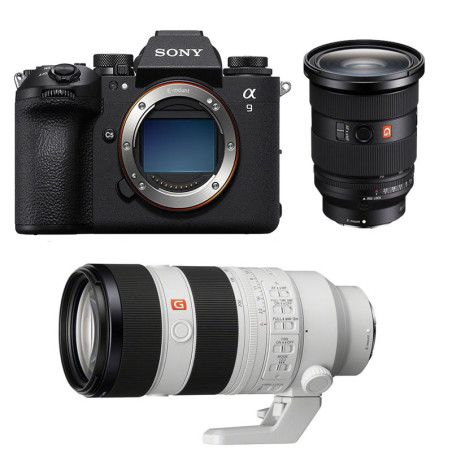 SONY Hybride ALPHA 9 III + Objectif FE 24-70 f/2.8 GM II + Objectif FE 70-200 f/2.8 GM II Garanti 3 ans