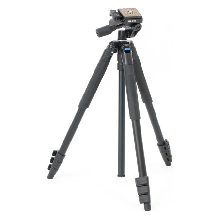 SLIK Trépied Sprint PRO III noir avec tête 3 axes SH-704E